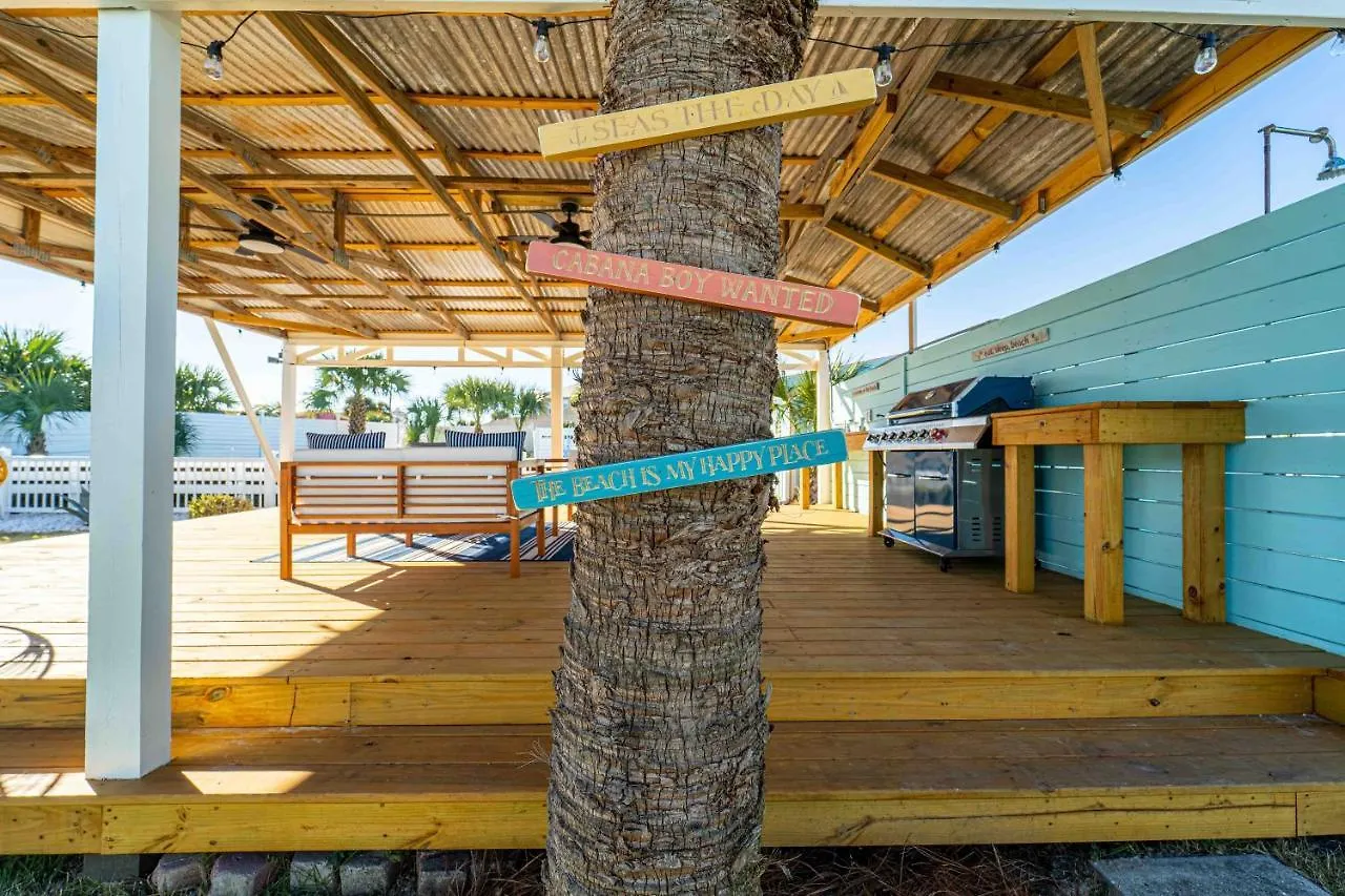 Bb Unit 11 - Beachside Oasis With Cabana & Pool Steps To Beach Lägenhet Panama City Beach USA