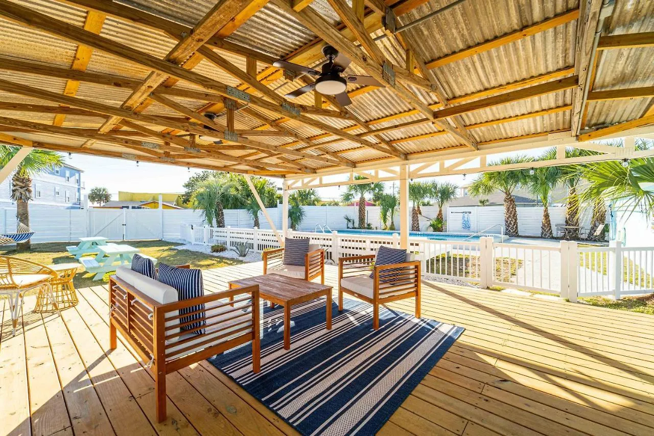 Bb Unit 11 - Beachside Oasis With Cabana & Pool Steps To Beach Lägenhet Panama City Beach 0*,  USA